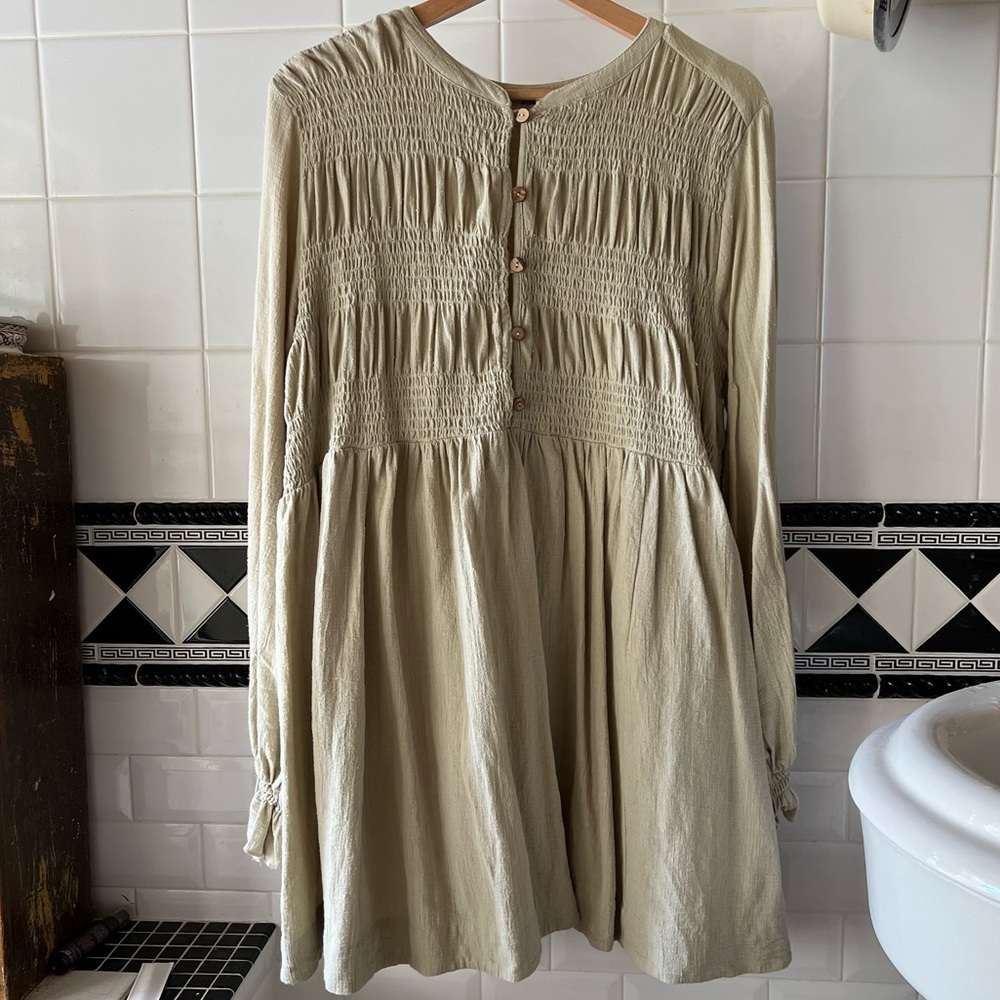 Free People Green Tunic